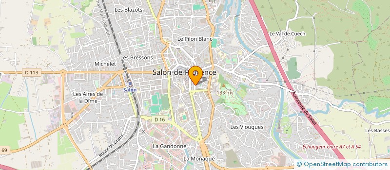 localisation de l'entreprise ADS MANAGEMENT  SALON-DE-PROVENCE