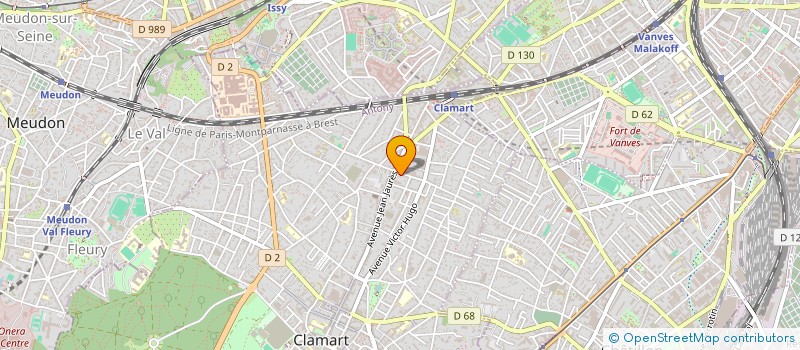 localisation de l'entreprise ADS MEDIA à CLAMART