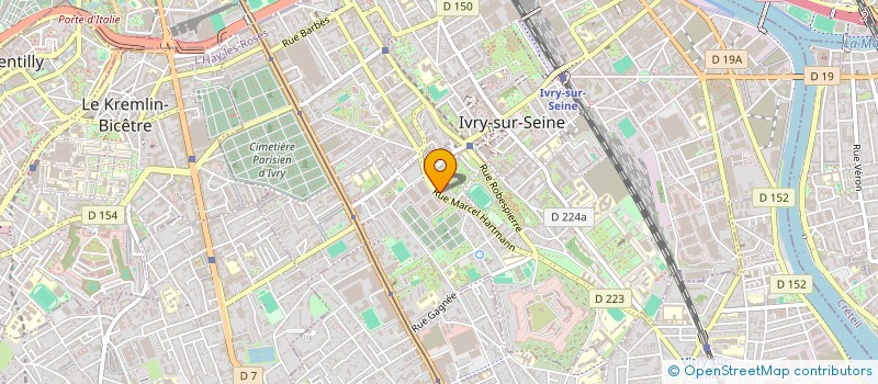 localisation de l'entreprise ADS OFFICE à IVRY-SUR-SEINE