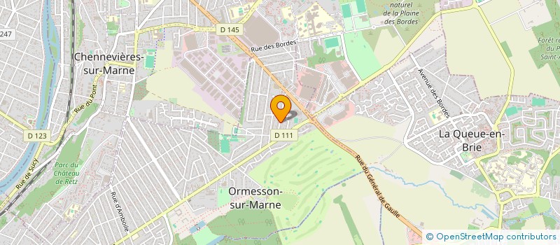 localisation de l'entreprise ADS OZOIR  ORMESSON-SUR-MARNE