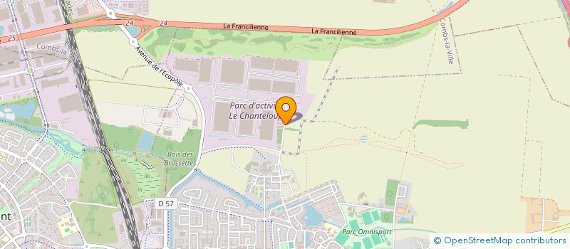 localisation de l'entreprise ADS PAC  QUINCY-SOUS-SENART