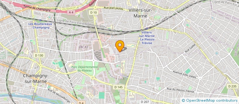 localisation de l'entreprise ADS PRODUCTIONS  VILLIERS-SUR-MARNE