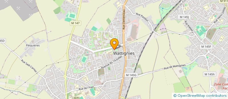 localisation de l'entreprise ADS PROTECT à WATTIGNIES