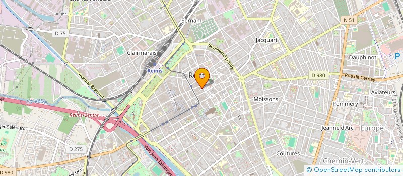 localisation de l'entreprise ADS REIMS à REIMS