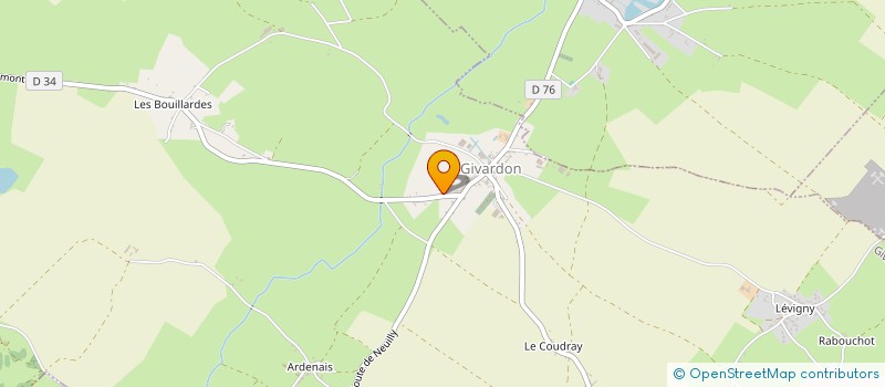 localisation de l'entreprise ADS RENOVATION  GIVARDON