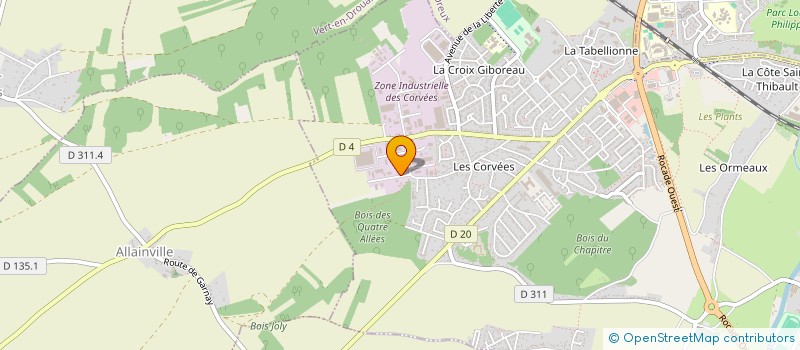 localisation de l'entreprise ADS RENT à VERNOUILLET