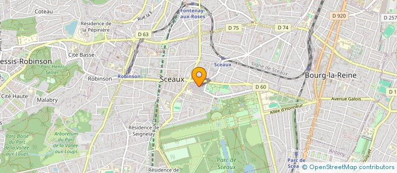 localisation de l'entreprise ADS SCEAUX à SCEAUX