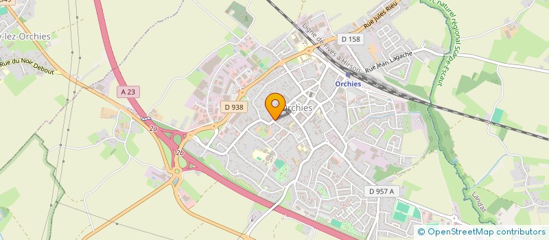 localisation de l'entreprise ADS SERVICES à ORCHIES