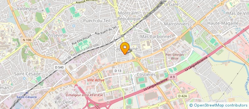 localisation de l'entreprise ADS TRAVAUX & CONSEILS  NIMES