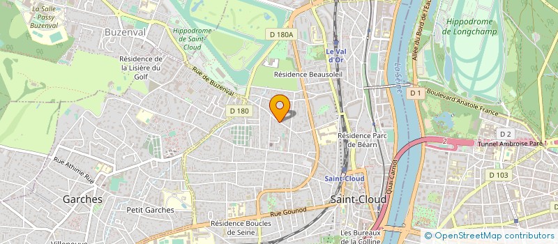 localisation de l'entreprise ADS2 à LA GARENNE-COLOMBES