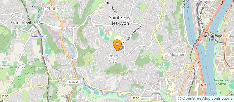 localisation de l'entreprise ADSAREUSTA  SAINTE-FOY-LES-LYON