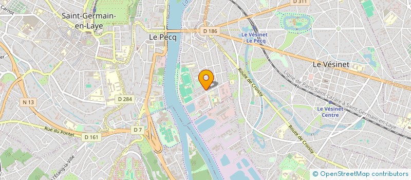 localisation de l'entreprise ADSCREEN  LE PECQ