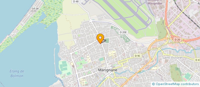 localisation de l'entreprise ADSD MACONNERIE à MARIGNANE