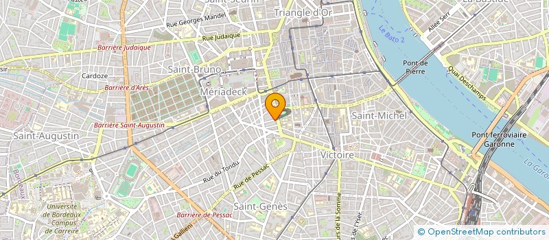 localisation de l'entreprise ADSD PROMOTION  BORDEAUX