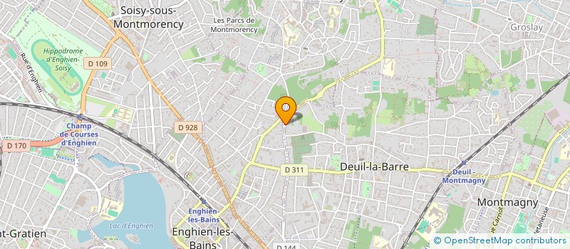 localisation de l'entreprise ADSELYA INVEST  DEUIL-LA-BARRE