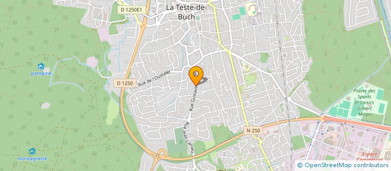 localisation de l'entreprise ADSENSIO CAPITAL  LA TESTE-DE-BUCH