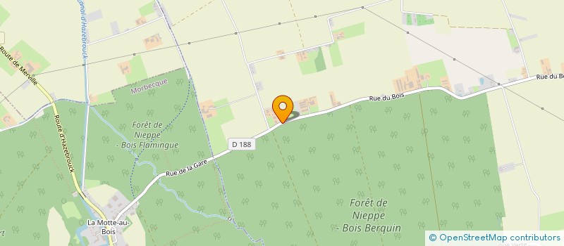 localisation de l'entreprise ADSF INFORMATIQUE  VIEUX-BERQUIN