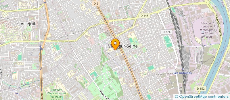 localisation de l'entreprise ADSG  DRAGUIGNAN