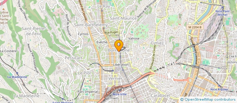 localisation de l'entreprise ADSHNICE à NICE