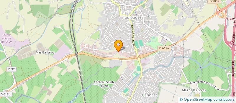 localisation de l'entreprise ADSI à TOULOUGES