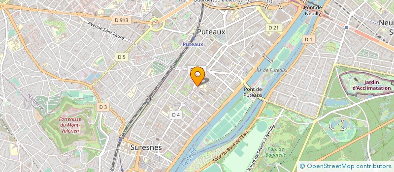 localisation de l'entreprise ADSI DIGITAL à PUTEAUX