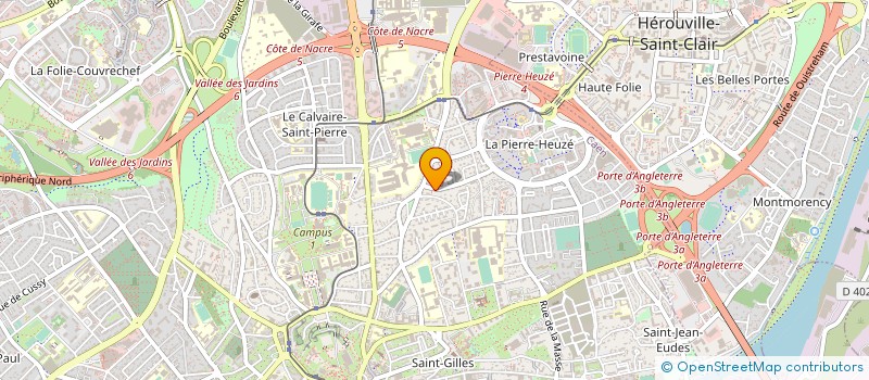 localisation de l'entreprise ADSITO à CAEN