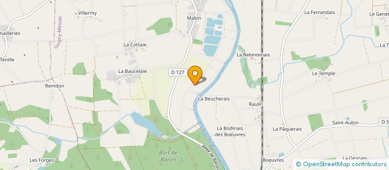 localisation de l'entreprise ADSL  GUIPRY-MESSAC