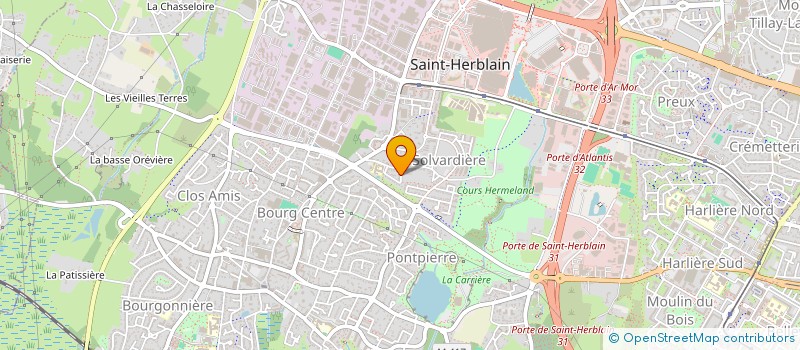 localisation de l'entreprise ADSL HOLDING à SAINT-HERBLAIN