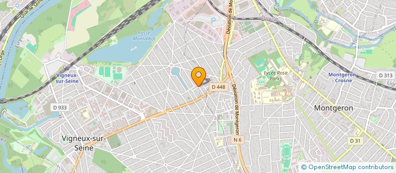 localisation de l'entreprise ADSL JEUX  VIGNEUX-SUR-SEINE