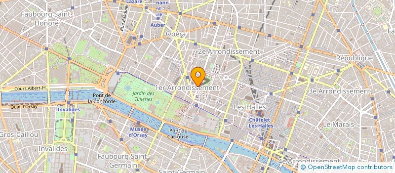 localisation de l'entreprise ADSOVO à PARIS