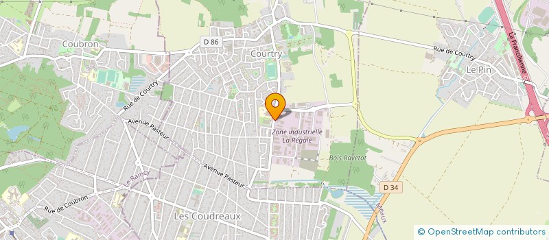 localisation de l'entreprise ADSP CONSTRUCTION à COURTRY