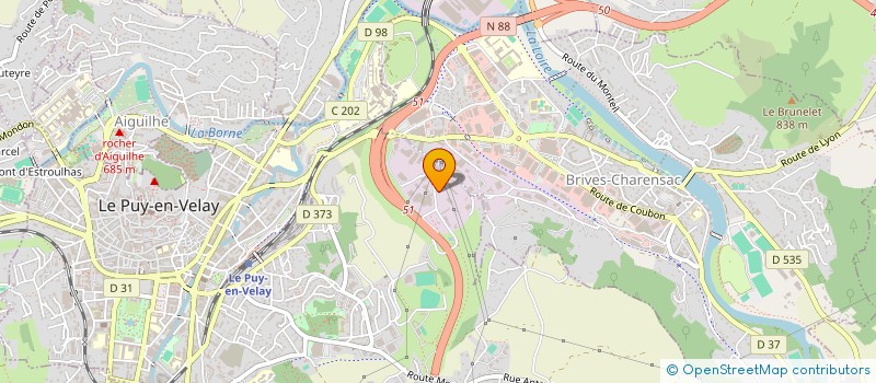 localisation de l'entreprise ADSPORT  LE PUY-EN-VELAY