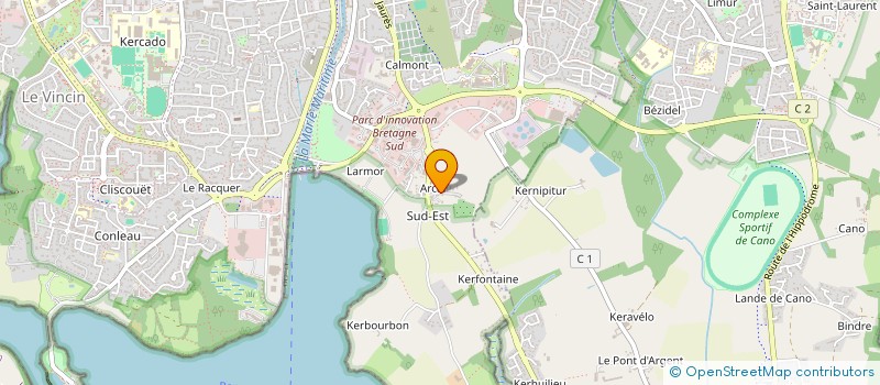 localisation de l'entreprise ADSPV SERVICE DE SOINS A DOMICILE à VANNES