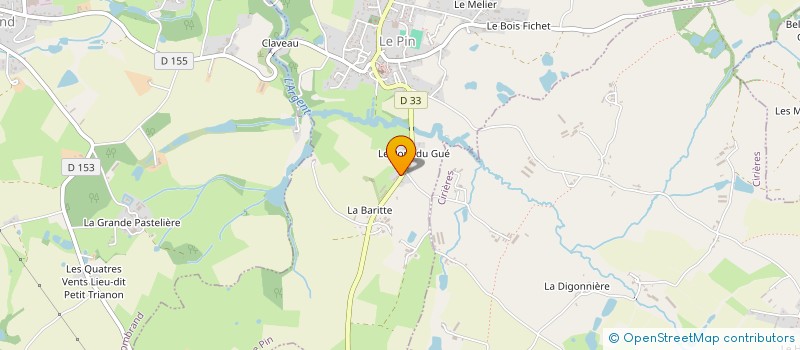 localisation de l'entreprise ADSR ESTHETIQUE AUTO à LE PIN