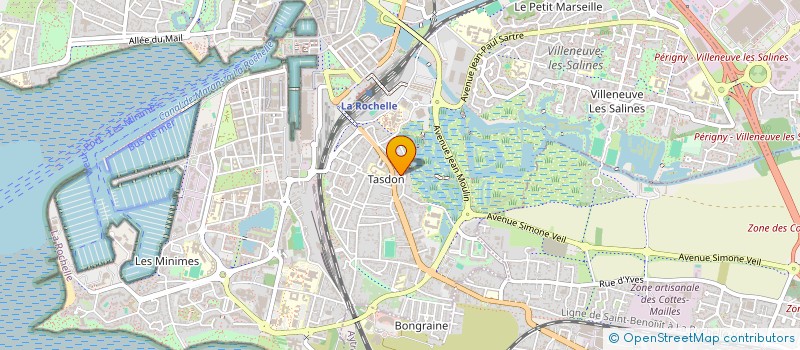 localisation de l'entreprise ADSR HOLDING  LA ROCHELLE