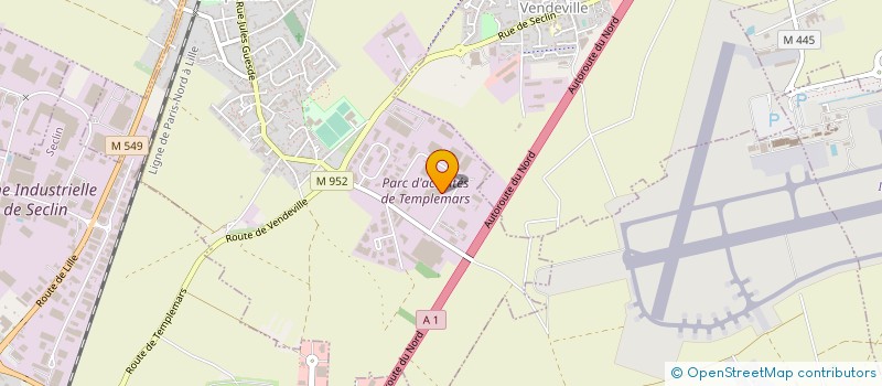 localisation de l'entreprise ADSR REAL ESTATE  TEMPLEMARS