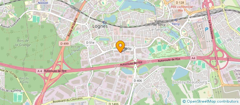 localisation de l'entreprise ADST EUROPE à LOGNES