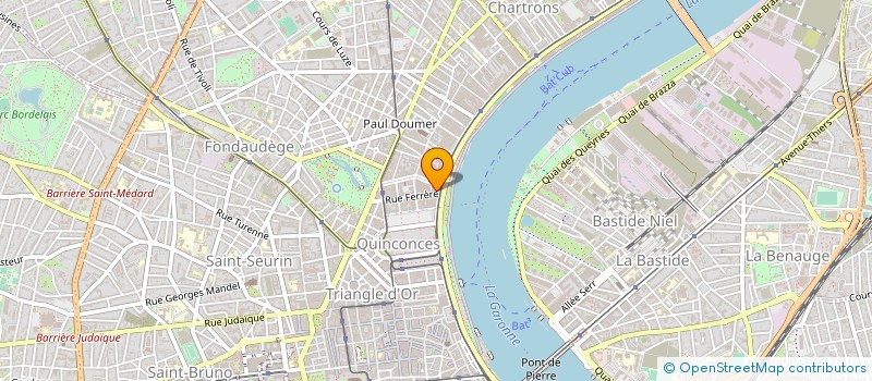 localisation de l'entreprise ADSTELLAM à BORDEAUX