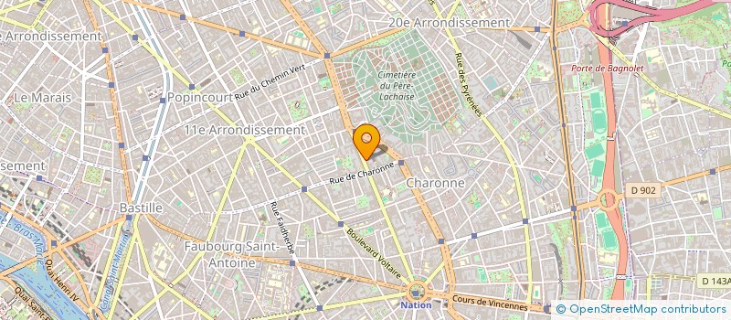 localisation de l'entreprise ADSTON SAS  PARIS