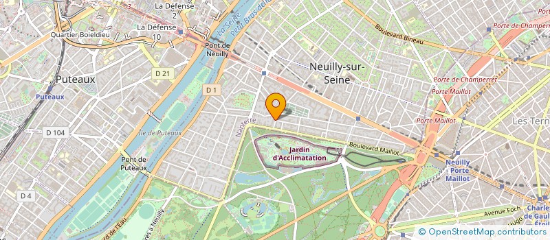 localisation de l'entreprise ADSTONE à NEUILLY-SUR-SEINE