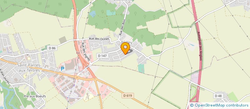 localisation de l'entreprise ADSTRAT 3  VILLECHETIF