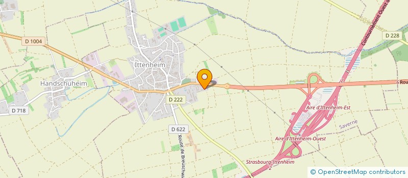 localisation de l'entreprise ADSTRAT ALSACE  ITTENHEIM