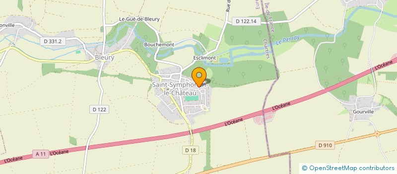 localisation de l'entreprise ADSUM à AUNEAU-BLEURY-SAINT-SYMPHORIEN
