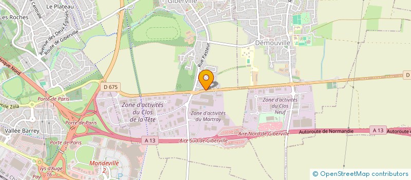 localisation de l'entreprise ADSYLO  GIBERVILLE