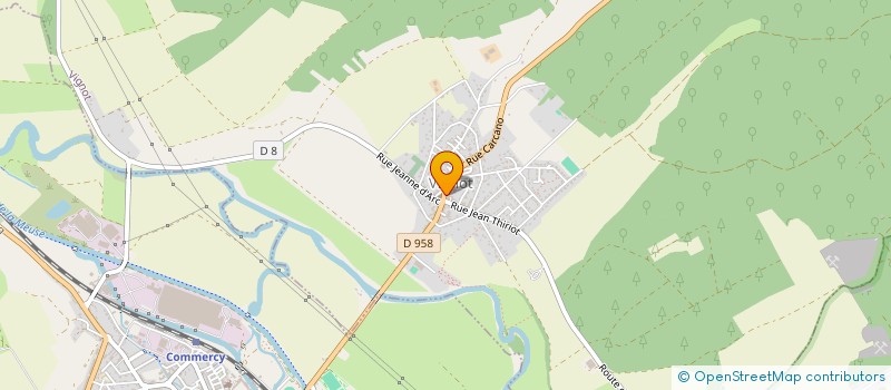 localisation de l'entreprise ADT à VIGNOT