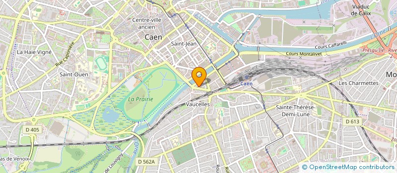 localisation de l'entreprise ADT à CAEN