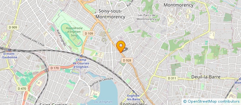 localisation de l'entreprise ADT LS  SOISY-SOUS-MONTMORENCY