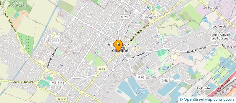 localisation de l'entreprise ADT PAROISSE DE CUGNAUX  CUGNAUX