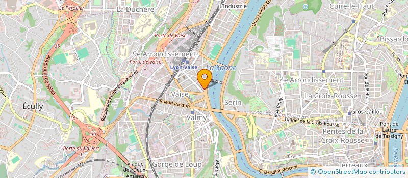 localisation de l'entreprise ADT SECUR  LYON