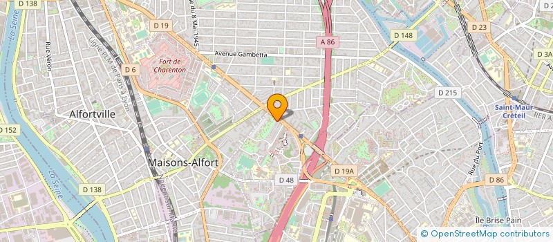 localisation de l'entreprise ADT SIRGHI à MAISONS-ALFORT